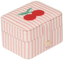 Rockahula Kids Csíkos cseresznyés ékszertartó doboz