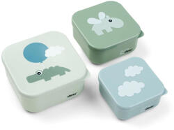 Done by Deer Done by Deer uzsonnásdoboz, 3 db, Deer friends, kék