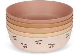  Konges Slojd 5 db-os mély tál készlet - Cseresznye mintás mix