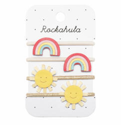  Rockahula Kids Vintage szivárvány és napocska hajgumik 4 db