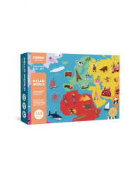 Mideer Hello World Mágneses világtérkép