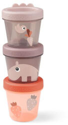 Done by Deer Bébiétel tároló, 3 db, Ozzo, púder