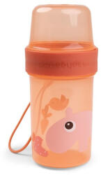 Done by Deer Pohár 2 részes snack tároló, L-es méret, Ozzo, papaya