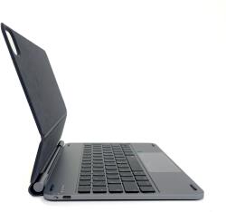 DVICED Magnetic Aluminium Billentyűzetes tok iPad Air/Pro 11-hez - HU - szürke (DV530001) (DV530001)