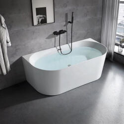 Rea Cada freestanding cu ventil alb Rea CAPRI SLIM 170 cm alb (REA-W4331)