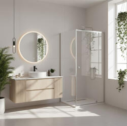 Rea Cabina de dus Rea Primo Swing 90x70 crom (KPL-K5056)