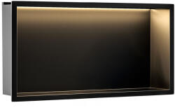 Rea RAFT BAIE INCASTRAT PERETE LED 30x60 negru (REA-08541)
