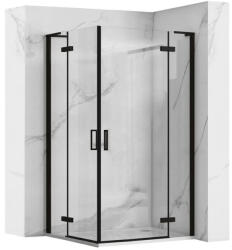Rea Cabina dus REA Hugo Double 90x100 negru (KPL-45234)