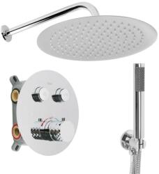 Rea Set de dus incastrat Rea Lungo Diamond cu box crom lucios (REA-P6967)