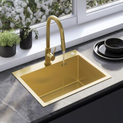 Rea Chiuveta inox Liam auriu periat (ZLE-06007) Chiuveta