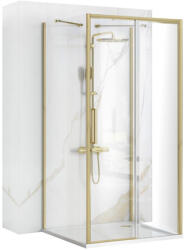 Rea Cabina de dus de perete REA Rapid Slide 130 x 80 cm auriu periat (KPL-04716)