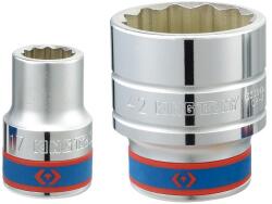 KING TONY 3/4" kézi dugókulcsfej 24mm 12* CRV (633024M)