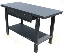  Acéllemez munkapad 2 fiókos (090104-0027)