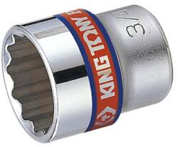 KING TONY King 3/8" Tony kézi dugófej 1/4" 12* (333008S)