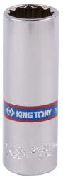 KING TONY 1/4" kézi hosszú dugókulcsfej 12mm 12* (223012M)