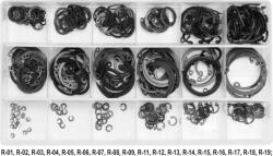 TOYA zégergyűrű klt. belső 300db-os 3-32mm (YT-06881)