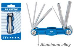KING TONY imbuszkulcs készlet 7db-os (20317MR)