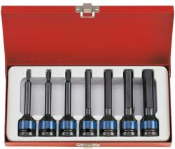 KING TONY gépi imbusz bitdugófej készlet 7db 1/2" 4-14mm (4457MP)