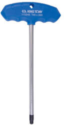 KING TONY T nyelű torxkulcs, T50x200 mm (115350R)
