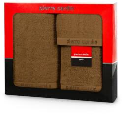 Eurofirany Evi Pierre Cardin 3db-os pamut törölköző szett Mézsárga