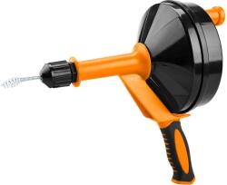 Extol Craft Extol lefolyócső tisztító, dobos, 6 m, kézi tekerővel (5464)