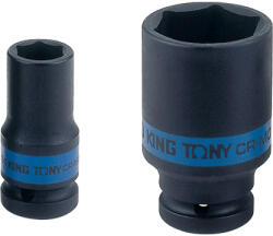 KING TONY gépi vékonyfalú dugófej 1/2" 17mm (483517M)