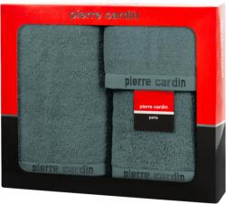 Eurofirany Evi Pierre Cardin 3db-os pamut törölköző szett Sötét menta