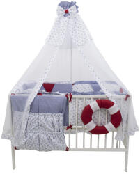 MyKids Ocean lenjerie 9 piese 120x60 cm Lenjerii de pat bebelusi‎, patura bebelusi