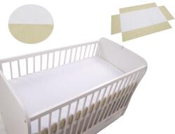 Klups Cearceaf fara elastic bej 120x60 Lenjerii de pat bebelusi‎, patura bebelusi