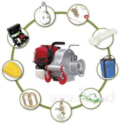 Portable Winch PCW 3000 benzines erdészeti csörlő szett (PCW3000FK)
