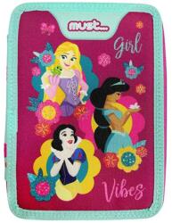 Luna Must... - Disney Hercegnők - Vibes 2 rekeszes töltött tolltartó (000563473)