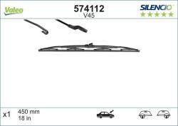 Valeo Silencio 450 mm 574112