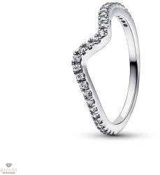 Pandora hullám gyűrű 52-es méret - 192539C01-52