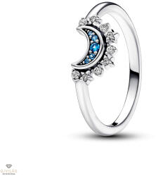 Pandora Égszínkék szikrázó hold gyűrű 54-es méret - 192675C01-54