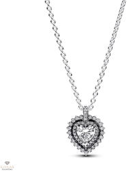 Pandora szikrázó szív nyaklánc 45 cm-es - 393099C01-45