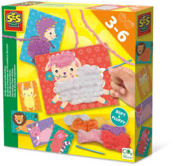 SES Creative Brodez animale pufoase (14043)