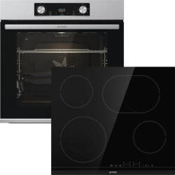 Gorenje BPS6737E14X + ECT643BCSC sütő és főzőlap szett (BPS6737E14X + ECT643BCSC)