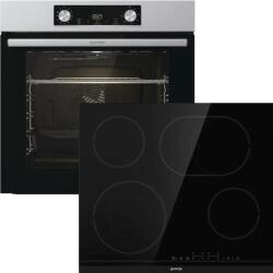 Gorenje BO6735E02X + ECT643BCSC sütő és főzőlap szett (BO6735E02X + ECT643BCSC)