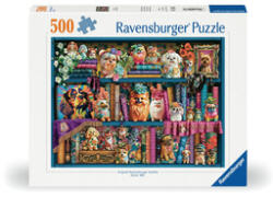 Ravensburger Puzzle 500 db - Kedves porcelán kutyusok (12001466)