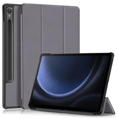 Gigapack Samsung Tab S10 Bőr hatású flip tok, szürke (GP-149332) (GP-149332)