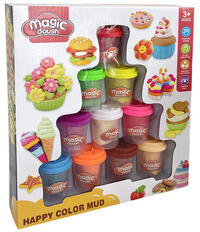 Gyurma szett, 10 db (8619)