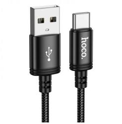 hoco. X91_USB_TYPEC_B 3m USB/Type-C fekete adat- és töltőkábel (X91_USB_TYPEC_B)