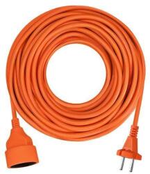 Solight Cablu flexibil Solight 1z - conector, 10m, 2 x 1, 5mm2, portocaliu (PS20)