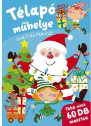Szalay Könyvek Télapó műhelye matricás kifestő (9789636524029) - jateknet