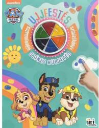 Szalay Könyvek Mancs őrjárat - Színes küldetés ujjfestő füzet (9788075182234) - jateknet