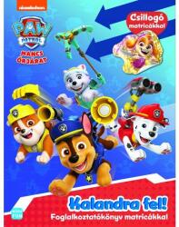 Móra Könyvkiadó Mancs Őrjárat - Kalandra fel! Foglalkoztatókönyv matricákkal (MO4985) - jateknet