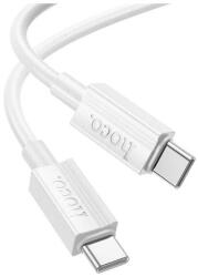 hoco. X107_TYPE-C_TYPE-C_W 1m Type-C fehér adat- és töltőkábel (X107_TYPE-C_TYPE-C_W)