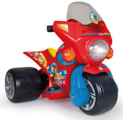 INJUSA Tricicleta Electrica pentru Copii INJUSA Licenta Disney Paw Patrol 6V cu Pedala de Acceleratie Lumini Frontale 1-3Ani Rosu-Albastru (INJ 1293)
