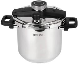ZOKURA Oala sub Presiune Zokura Z1474 Capacitate 7.5L Diametru 22CM Inox (Z1474)