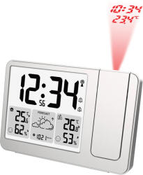 JVD Rádióvezérlésű meteorológiai állomás kivetítővel RB3539